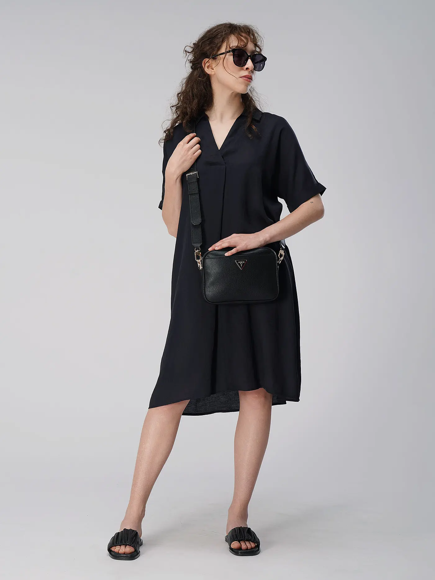 GUESS | Tasche - Umhängetasche MERIDIAN | 